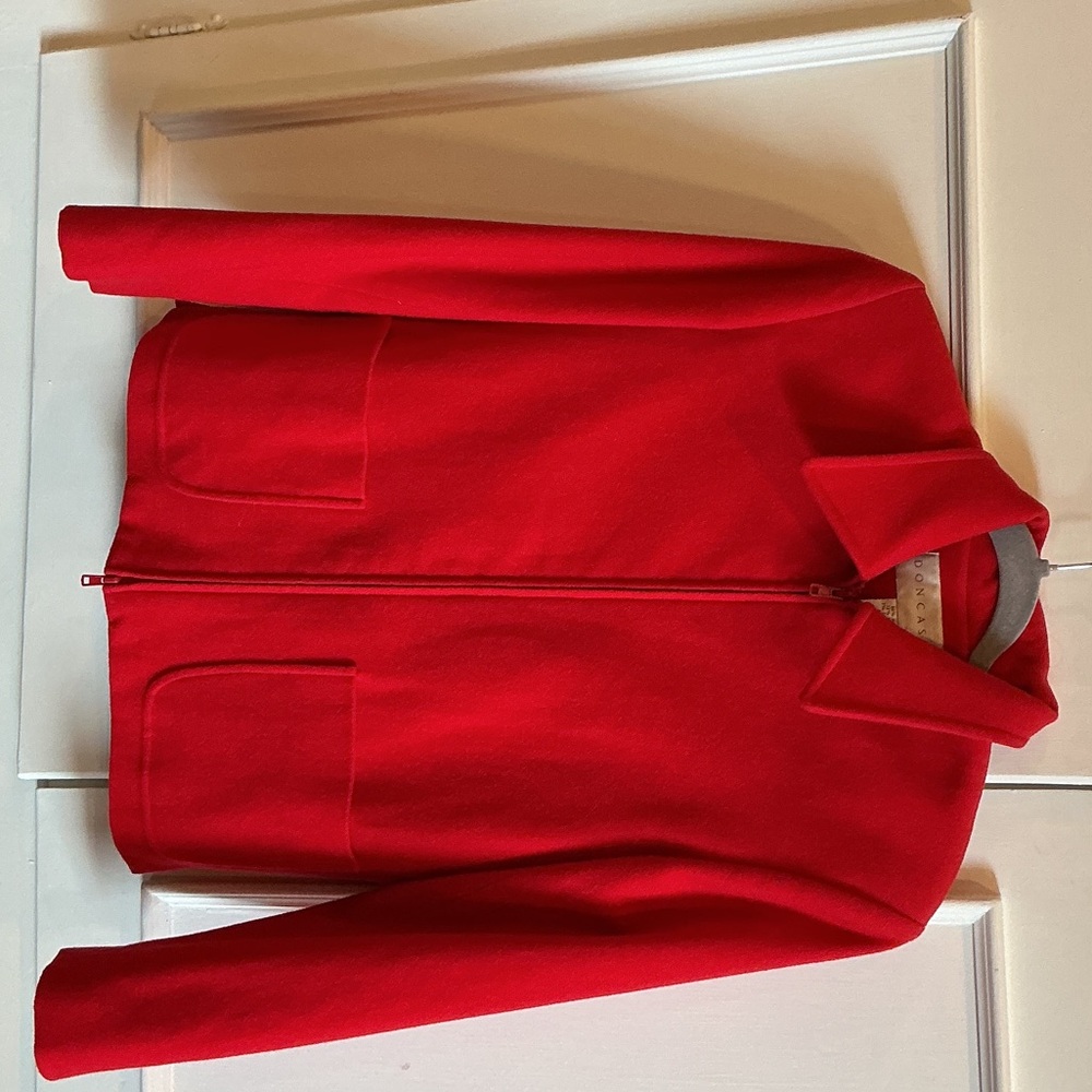 Doncaster Vibrant Red Bomber Jacket